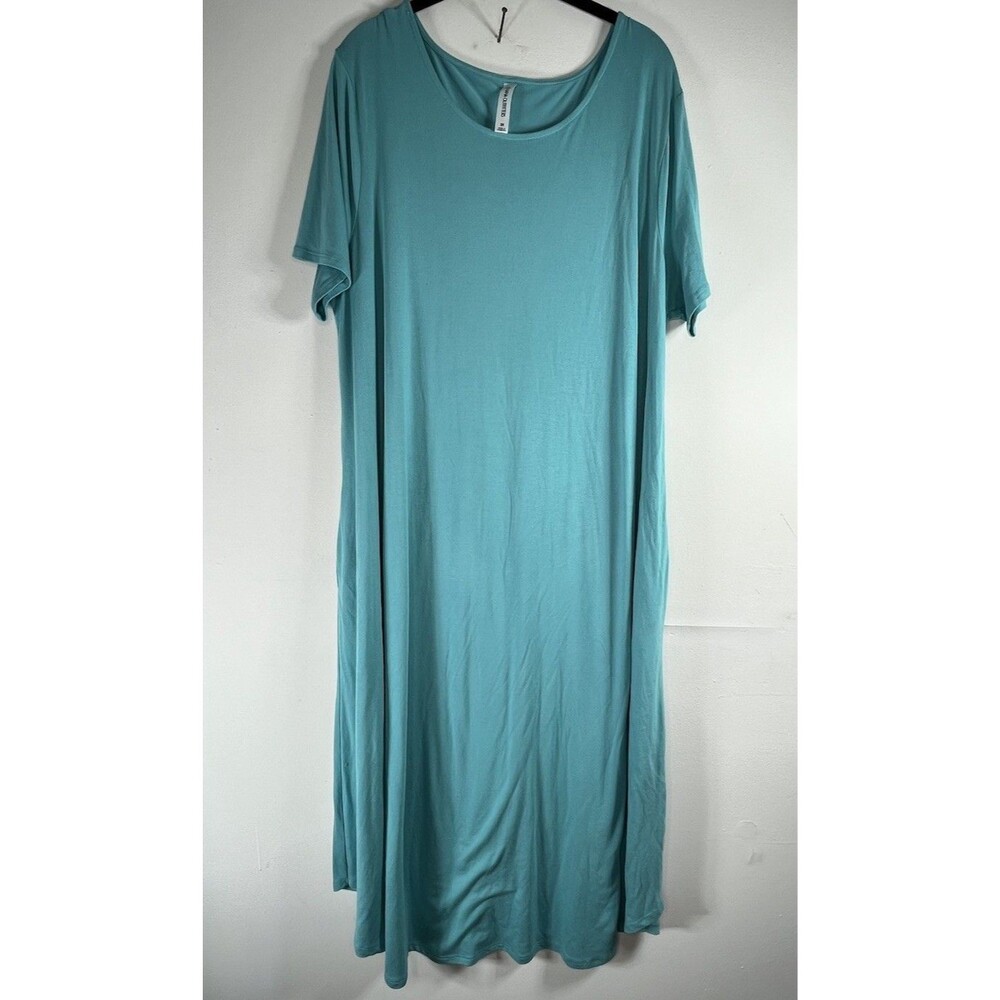 zenana outfitters dress 3x Lake Blue Layering
